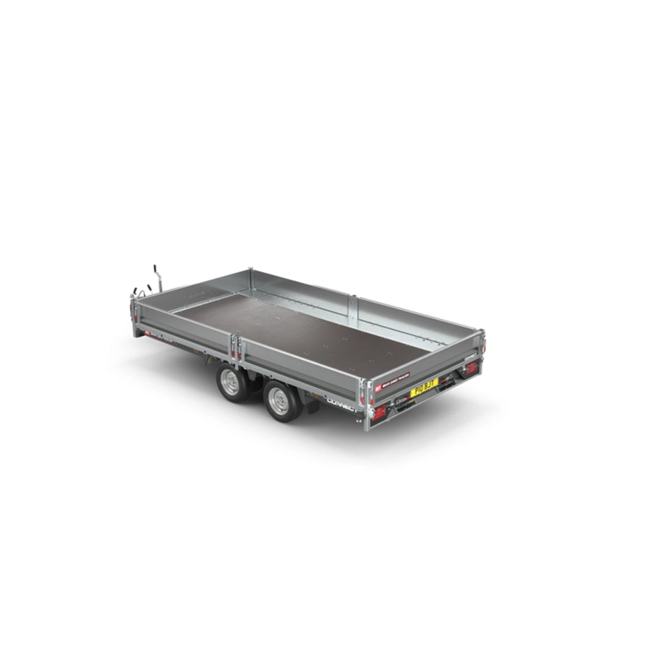 Brian James Connect 476 - 4.0x2.01m 3500Kg - Anthracite (Dropsides, Ramps) (476-4020-35-2-12)