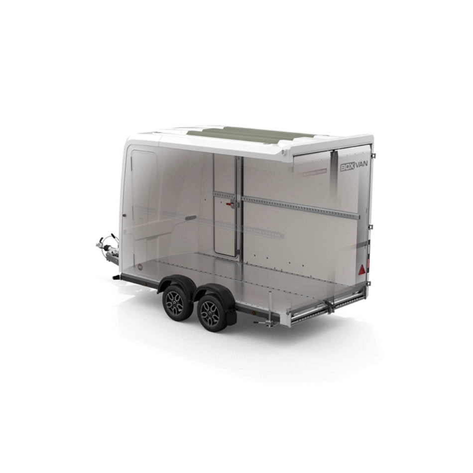 Brian James Box Van 600 - 3x1.6m 2700Kg - White (With options) (600-3016-27-2-12-W)