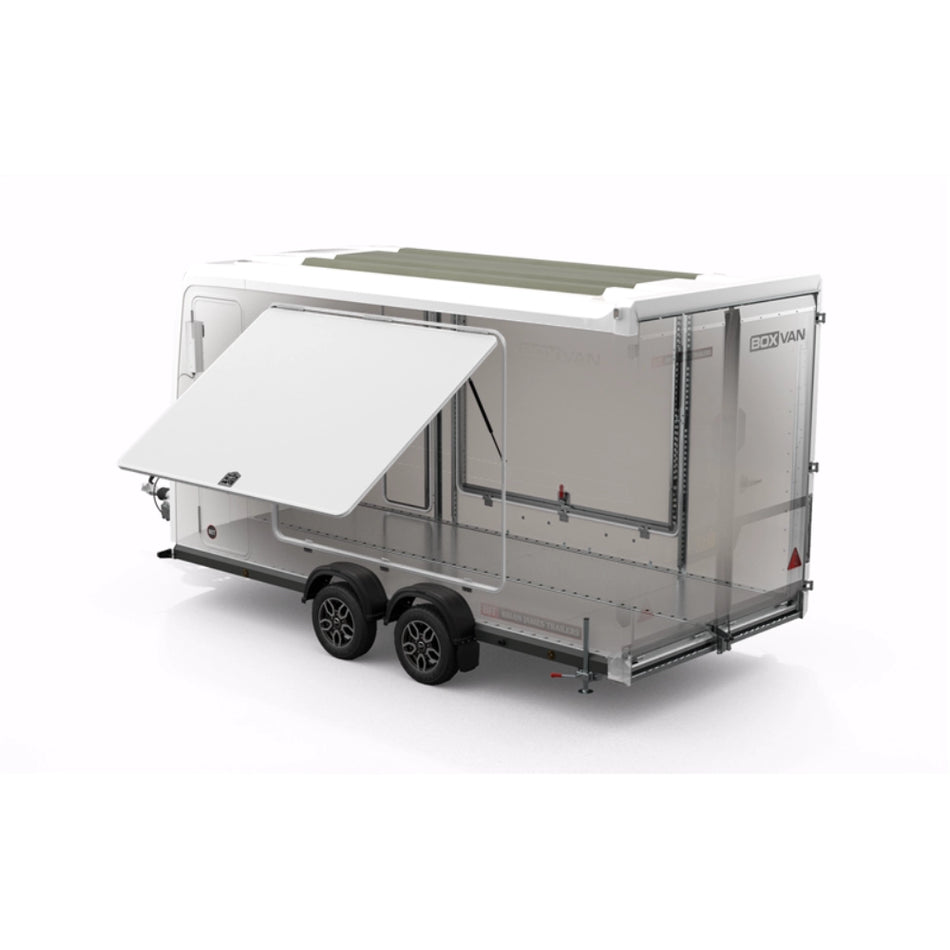 Brian James Box Van 600 - 5x1.9m 2700Kg - White (With options) (600-5019-35-2-12-W)