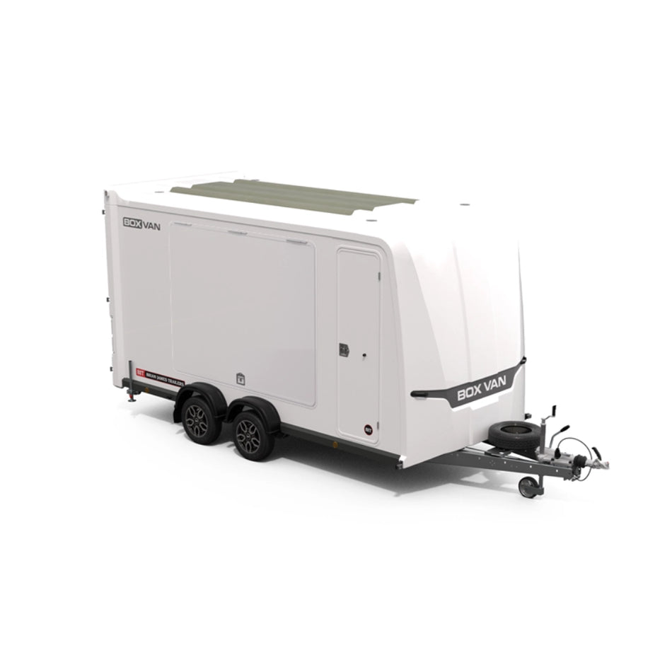 Brian James Box Van 600 - 5x1.9m 2700Kg - White (With options) (600-5019-35-2-12-W)