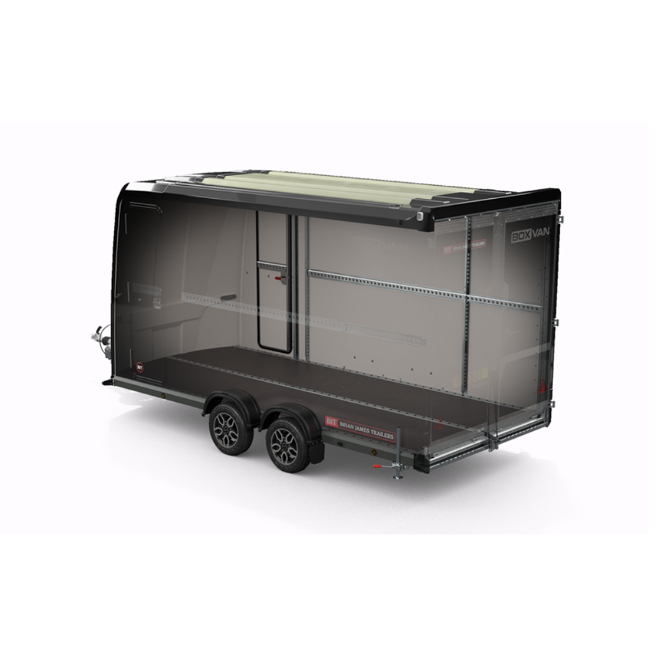Brian James Box Van 600 - 4.5x1.9m 3500Kg - Black (600-4519-35-2-12-B)
