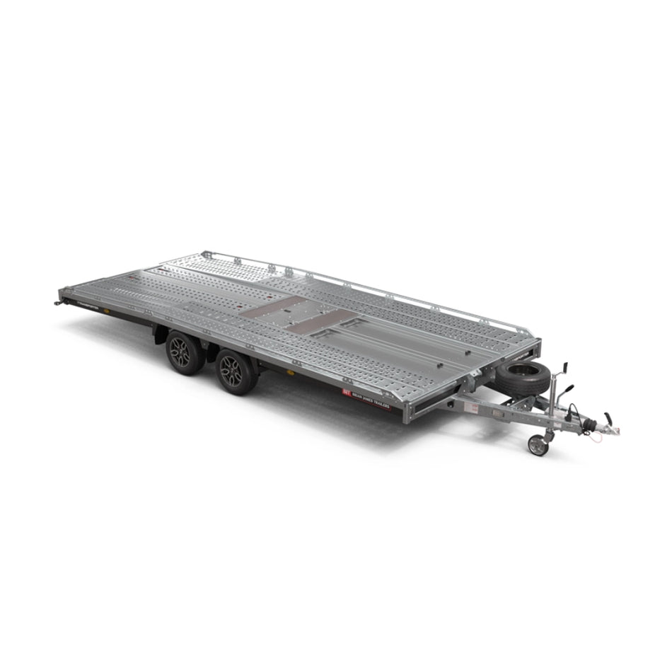 Brian James T Transporter - 5.5x2.24m 3500Kg - Black (Twin Axle,2.35 Load Ramps) (231-5522-35-2-12)