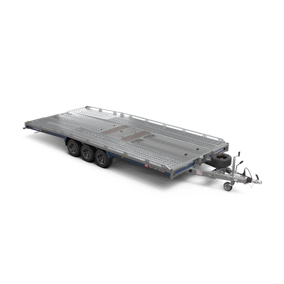 Brian James T Transporter (231-5522-35-3-10) - Blue - 2.35m Ramps - Kick Down legs