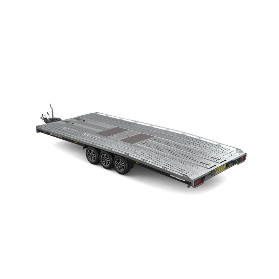 Brian James T Transporter - 6.0x2.24m 3500Kg - Black (2.35 Loading Ramps) (231-6022-35-3-12)